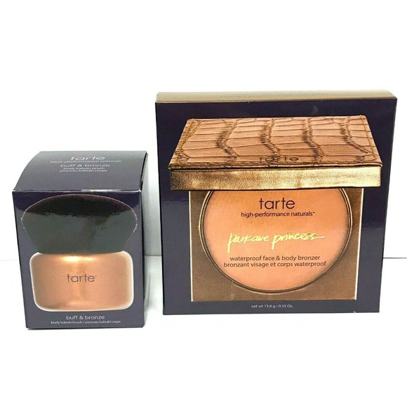 tarte Makeup Tarte Park Ave Princess Body Bronzer Kabuki Brush New